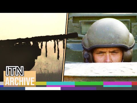 British Army Tank Exercises in West Germany | Cold War Raw Footage (1989)