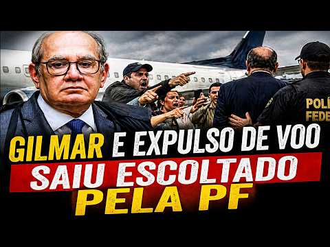 GILMAR E EXPULSO DE AVIÃO SAIU ESCOLTADO