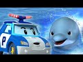My Animal Friends POLI 2 Hour Compilation Protect The Dolphins Safety Episodes Robocar POLI TV