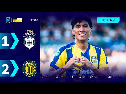 GIMNASIA 1 - 2 ROSARIO CENTRAL | Resumen del partido | #TorneoMercadoLibre 2026 🏆