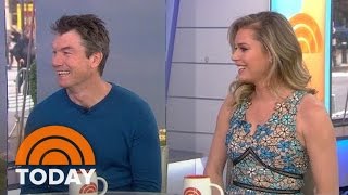Rebecca Romijn, Husband Jerry O’Connell Act Together For First Time In ‘Love Locks’ | TODAY