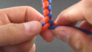 How to Tie a Four Strand Round Braid by TIAT (&quot;The Easy Way&quot;)
