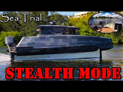No Wake! No Noise! Its Super Fast ! The Electric Boat Revolution is Happening (Navier Sea Trial)