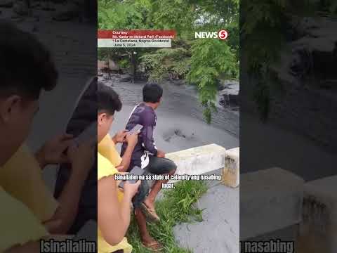 Epekto ng pagsabog ng Bulkang Kanlaon