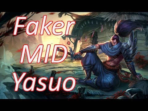 LoL Patch8.18 SKT Faker MID Yasuo vs LeBlanc