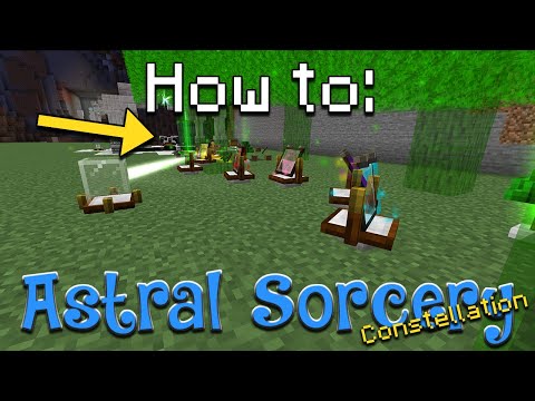 How to: Astral Sorcery | Constellation Part 1 (Minecraft 1.16.5)