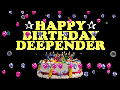 DEPENDER HAPPY BIRTHDAY TO YOU