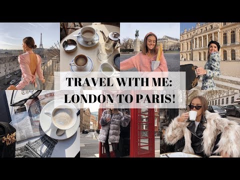 TRAVEL WITH ME: LONDON TO PARIS! | Emma Rose Video
