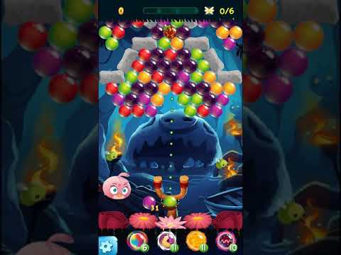 Angry Birds Pop 328 Hard Level 3 Stars (no boosters)