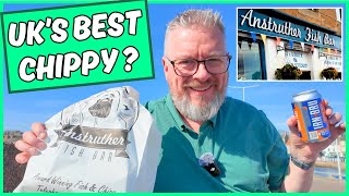 I Review The FAMOUS ANSTRUTHER FISH BAR! The UK'S BEST?