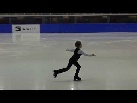 12. Santa Claus Cup 2018: Eduard Abalmazov (RUS) - FS Cubs Boys ISU 8 Free Skating