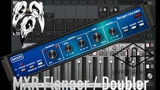 Video thumbnail for MXR Flanger / Doubler UA Plugin by Cryptic Mask Guitar