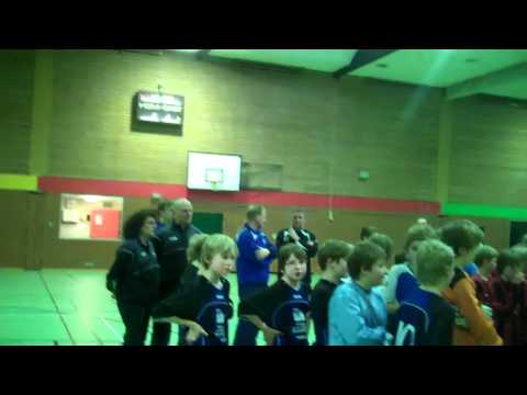 Hallenfußball-Kreismeisterschaft 2011, D-Jugend, Siegerehrun