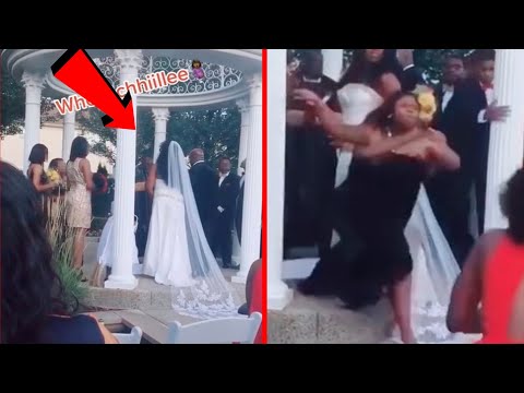 GROOM GETS CAUGHT CHEATING AFTER SIDE CHICK COMES TO THE WEDDING IN A DRESS! (WORST WEDDING EVER!)