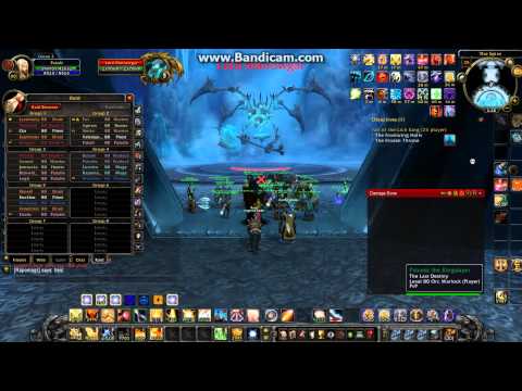 WoW ICC 25 raid First Boss (LORD MARROWGAR)