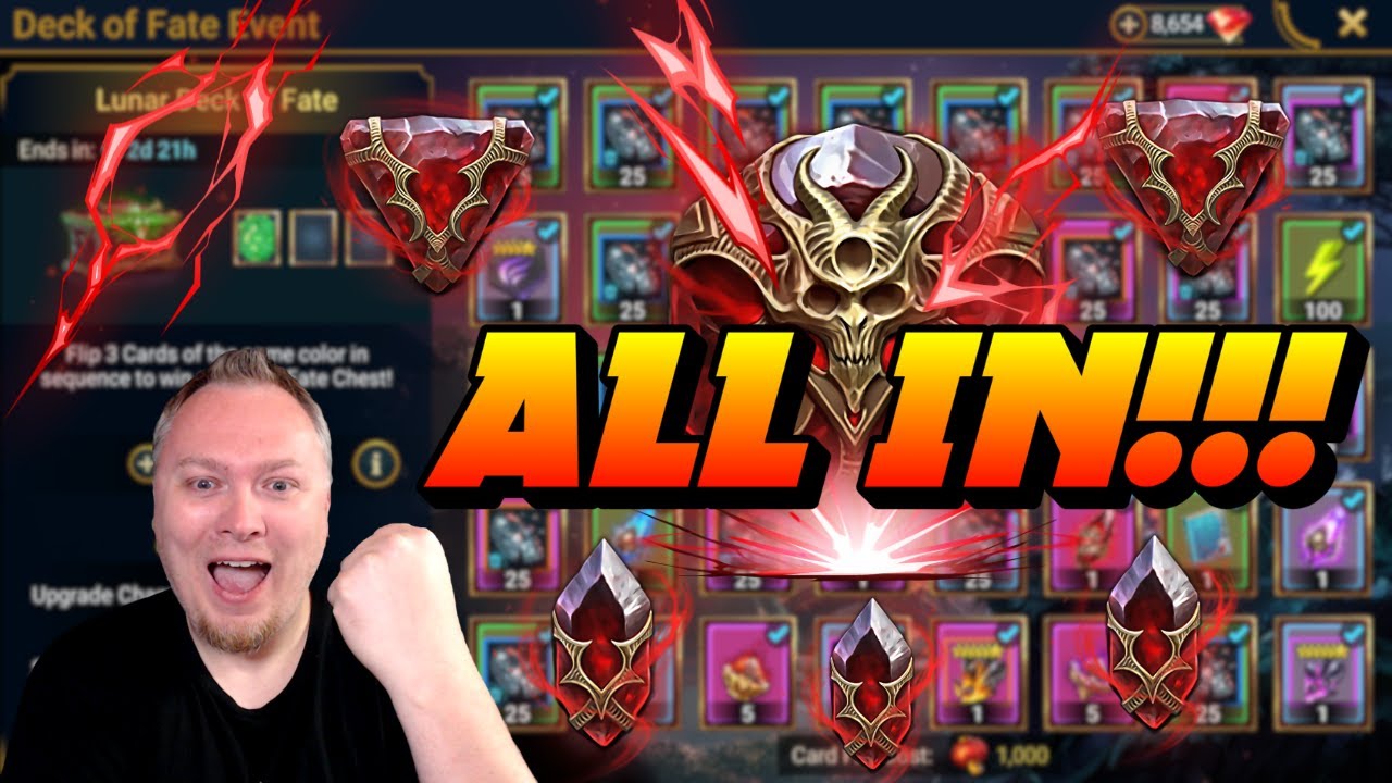 All in Soulstones for Relics Deck of Fate!!!  Raid: Shadow Legends