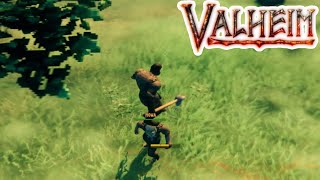 【Valheim】ゴリラ、家を作る。