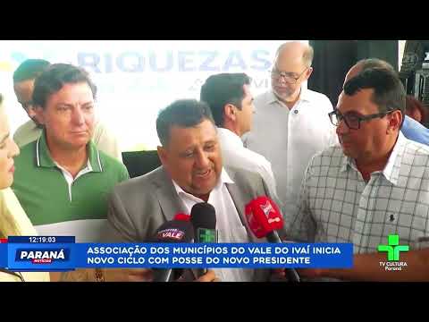 Vale do Ivaí fortalece união com Pedro Taborda na presidência da Amuvi