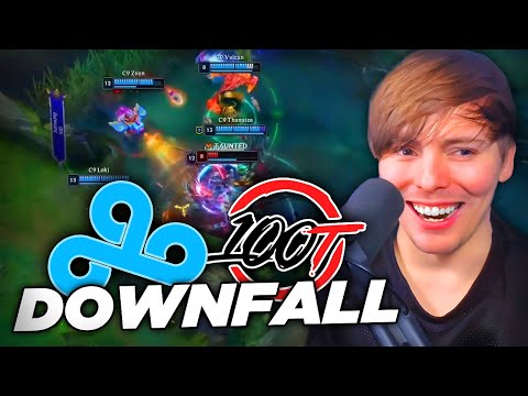 THE MOST GLORIOUS HATEWATCH OF MY LIFE - C9 vs 100T