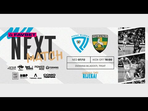 HMNK Rijeka - Futsal Istra 3:2 (HMNK, 1/8 finala)