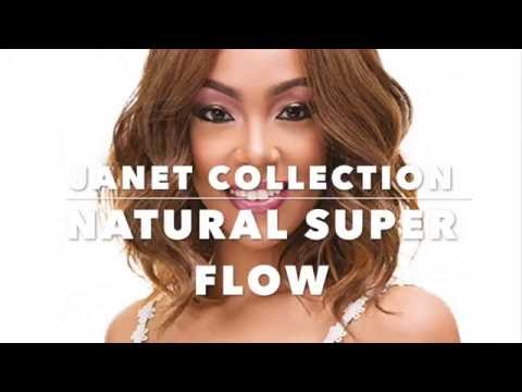 Janet Collection Natural Super Flow Deep Part Lace Wig - LUNA --/WIGTYPES.COM REVIEW