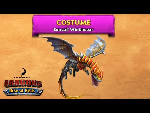 Windshear New Sunsail Costume | Dragons: Rise Of Berk