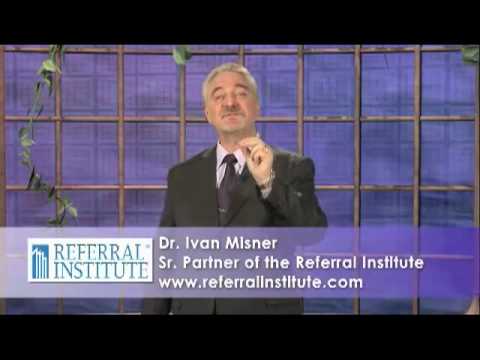 Top 10 Traits Of A Master Networker - Ivan Misner -  BNI