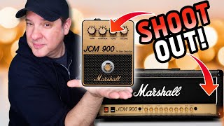 Video thumbnail for Marshall JCM 900 Pedal vs. Real Deal HEAD to HEAD! by Lonely Rocker
