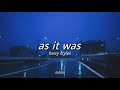 harry styles - as it was (slowed + reverb) [with lyrics]