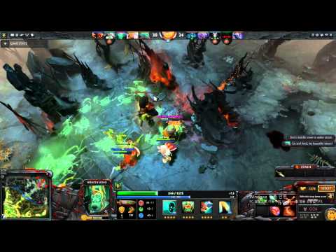 DOTA 2 [Highlights] wraith king 11k  5d  battle fury . 도타2. 전장격노