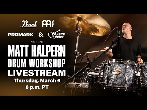 Matt Halpern (Periphery) Drum Workshop Live from Guitar Center Hollywood
