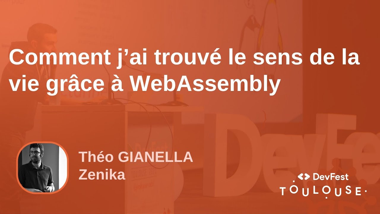 Comment j'ai trouvé le sens de la vie grâce à WebAssembly
