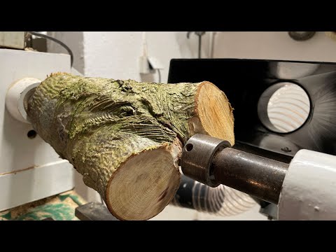 Woodworking : Vase "Natural Look"