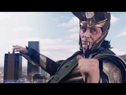 The Avengers - Hawkeye vs Loki ( Funny phase)
