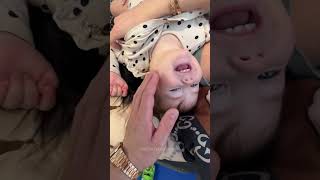 Baby Laughing and Playing 🤣 #littlestarbabiesscene