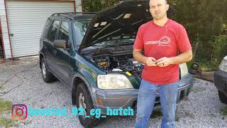 1997 - 2001 Honda CRV Valve Cover Gasket | Cam Cap Plug / Seal Replacement RD1 RD2