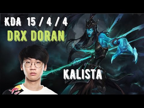 DRX Doran Kalista vs Aatrox - Toplane Matchup SoloQ