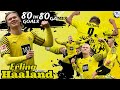 Erling Haaland - All 80 Goals in 80 Games for Borussia Dortmund