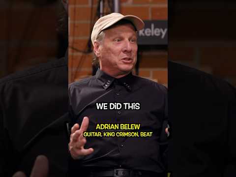 Adrian Belew’s accidental guitar solo￼￼! #guitar #guitarist #kingcrimson #shorts