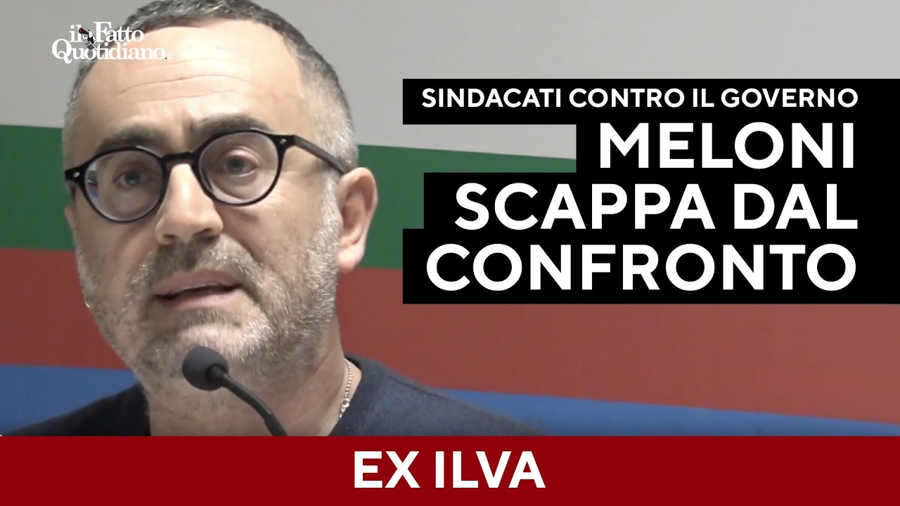 Ex Ilva, i sindacati: "Meloni scappa dal confronto, governo brancola nel buio"