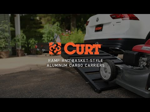 CURT Aluminum Ramp & Basket-Style Hitch Cargo Carriers | Features & Benefits