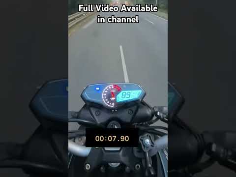 Thumbnail for Pulsar N250 0-100KMPH ACCELERATION🔥 #automobile #pulsar #n250 #bajajpulsar #topspeed by Automobile