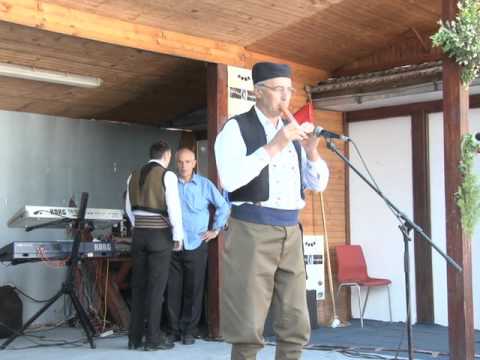 Dragan Jovanovic frula dvojnica - 12.Sabor starog pjevanja u Srba - Novo Gorazde  2015