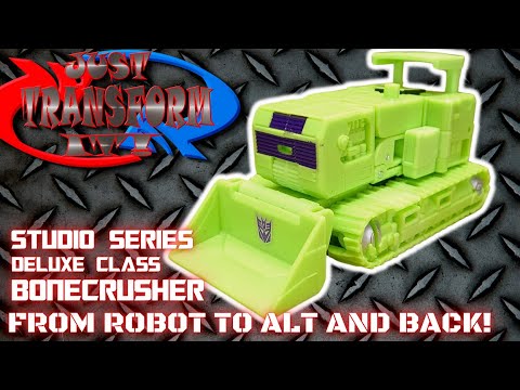 JUST TRANSFORM IT!: Studio Series '86 Deluxe Bonecrusher