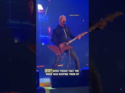 Metallica’s set at Download Festival noise receives complaints from residents 15 miles away