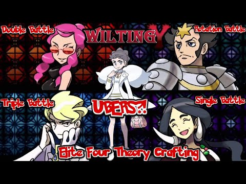 Wilting Y Insanity Mode Hardcore Nuzlocke || Elite 4 Theory Crafting