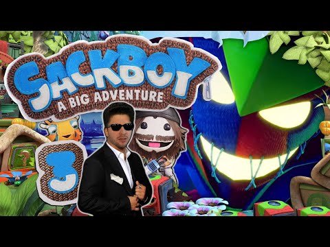 🔴 SACKBOY: A BIG ADVENTURE 🧶 #3: Bruno Mars Uptown Funk, Schafe hüten, Dampf ablassen & Vex Battle