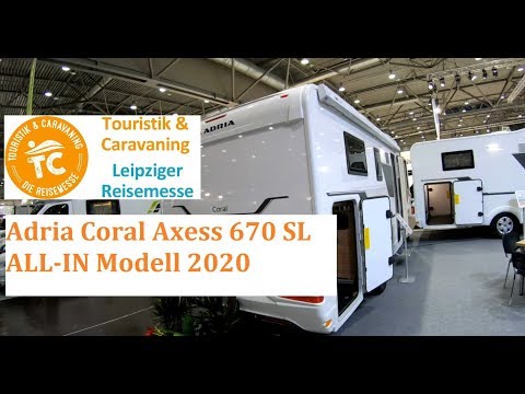 Adria Coral Axess 670 SL ALL-IN Modell 2020 Roomtour #227