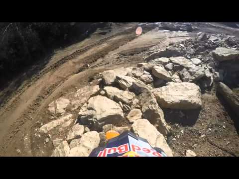 Taddy Blazusiak SuperEnduro practice track feb 2015 @GoPro #111
