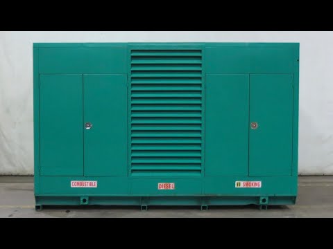 Cummins DFGB 600 kW diesel generator, VTA28-G5 engine, 473 Hrs, Yr 1998 - CSDG # 4764